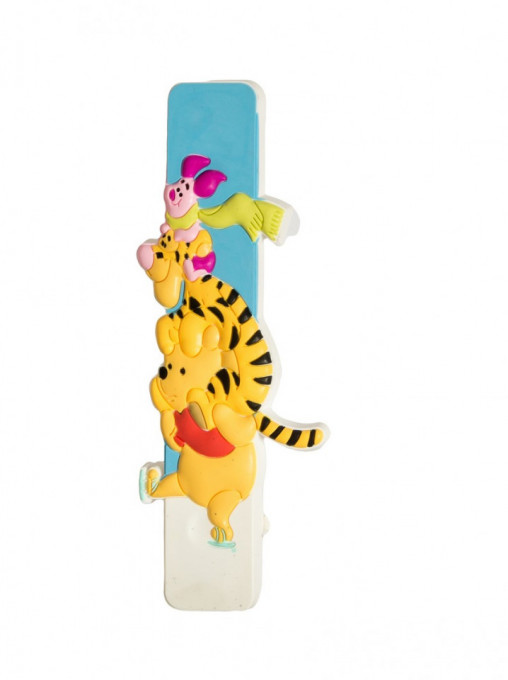 Maner mobilier copii model TR Ursulet galben, 96 mm, finisaj multicolor