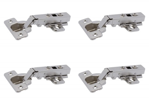 Set 4 balamale IFL cu amortizare pentru usi aplicate, placute incluse