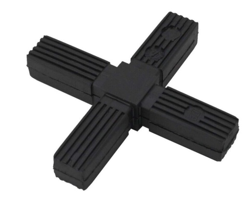 Element in forma de plus pentru imbinare 4 profile sistem Puzzle