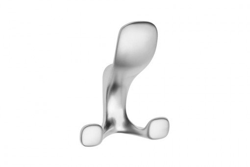 Cuier model LUGO, 3 carlige, finisaj Crom lucios | Negru mat | Auriu mat | Aluminiu