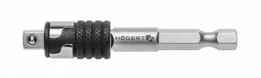 Adaptor pentru chei tubulare HT1S444, 1/4", otel S2, 80 mm