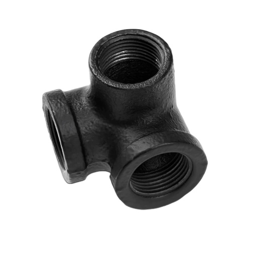 Conector colt 3 tevi pentru sistem D19, finisaj negru