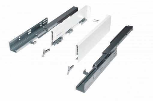 Sertar IDEALBOX Slim, H=172 mm, pentru PAL 18mm, max. 40 kg.