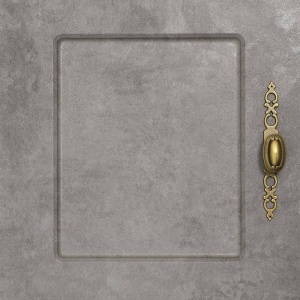 Buton metalic cu sild pentru mobilier model Rabat, 22/136x26 mm, antic auriu - Img 2