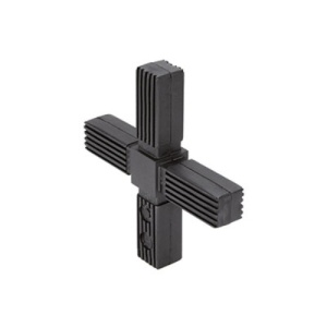 Element in forma de plus pentru imbinare 4 profile sistem Puzzle