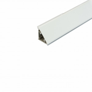 Inaltator triunghiular alb IFL IT pentru  blat | Plinta antistrop triunghiulara pentru blat aluminiu | alb | negru triunghiular IFL IT pentru  blat | Plinta antistrop alba triunghiulara pentru blat 