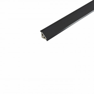Inaltator negru triunghiular IFL Mini IT pentru blat | Plinta antistrop triunghiulara pentru blat aluminiu | alb | negru triunghiular IFL IT pentru blat | Plinta antistrop neagra triunghiulara pentru blat 