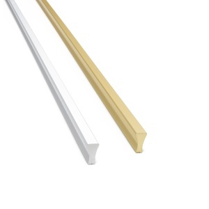 Maner extralung pentru mobilier, model 806, L=1200 mm, finisaj aluminiu | auriu mat - Img 2