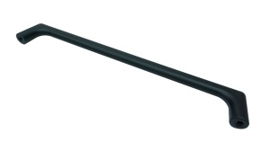 Maner metalic pentru mobilier, model Kupa, distanta dintre gauri = 128 | 160 | 192 mm, finisaj negru mat - Img 3