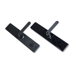 Mâner smart Viva Lock, amprentă, parolă, card și acces via aplicație Smartlock Pro, negru - Img 2