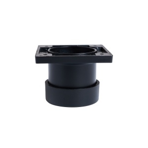 Picior mobilier reglabil din plastic FILO, finisaj negru, 50 / 80 / 100 mm - Img 2