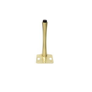 Picior pentru mobilier si canapele, model BENDIS , H = 150 | 190 mm, finisaj auriu periat - Img 5