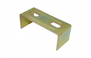Placa tip U si 2 role ghidaj poarta FI 41 x 43/90 mm - Img 2