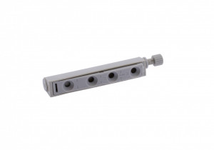  Push-Open IFL reglabil cu placuta, montaj aplicat, L=39.7mm, finisaj gri