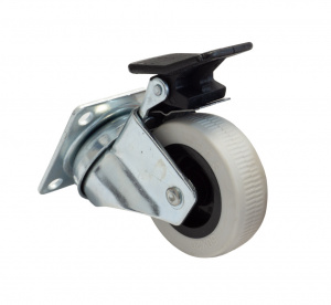 Rotila pentru mobilier model 33, 360°, H=74 mm, Ø 50 mm, capacitate incarcare max. 45 kg - Img 6