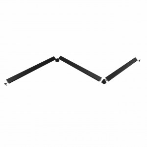 Set accesorii pentru montaj inaltator blat slim MINI IT negru
