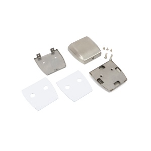 Set broasca si maner pentru usa din sticla 10-12 mm, model NEXA, simetrica, finisaj inox - Img 11