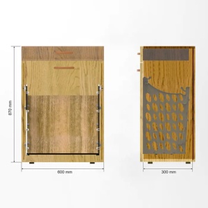 Set laterale plastic pentru cos rufe L 295 mm x H 485 mm - Img 9