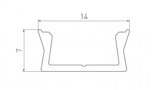 TERMINATII PT PROFIL ALUMINIU LED - 10 BUC/ PACHET GLAX PA-ZASGLAXMNK-00 - Img 2