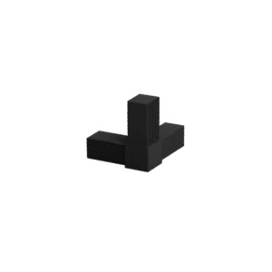 Element 3D pentru imbinare 3 profile sistem Puzzle