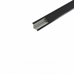 Inaltator negru triunghiular IFL Mini IT pentru blat | Plinta antistrop triunghiulara pentru blat aluminiu | alb | negru triunghiular IFL IT pentru blat | Plinta antistrop neagra triunghiulara pentru blat 