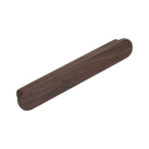 Maner din lemn pentru mobilier, model Nemora, distanta dintre gauri = 96 | 160 | 2x224 | 3x320 mm, finisaj nuc - Img 3