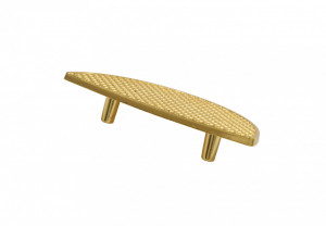 Maner semiluna pentru mobilier model MALINA 64 mm auriu