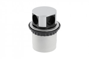 Priza incastrabila model CONFORT, FI 100 mm, 4 prize, AE-BPW4S100-53