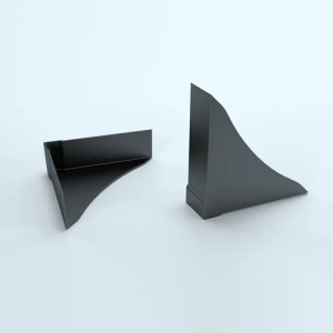 Protectie colt 3 laturi din plastic 43,5 mm x 43,5 mm x 17.8 mm, 50 buc./pachet - Img 2