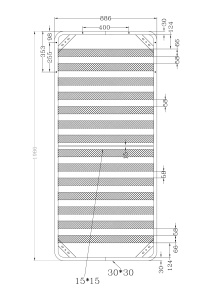 Somiera single IFL 90x200 cm, structura metalica rezistenta, lamele din lemn stratificat - Img 3