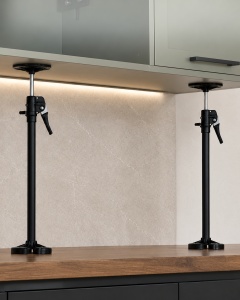 Suport telescopic reglabil pentru montarea corpurilor suspendate de mobilier, 46-72 cm
