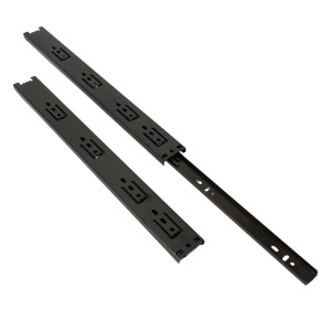 Glisiera IFL cu bile H=42 mm, pentru sertare cu adancimea de 300 | 350 | 400 | 450 | 500, max 30 Kg, neagra - Img 8