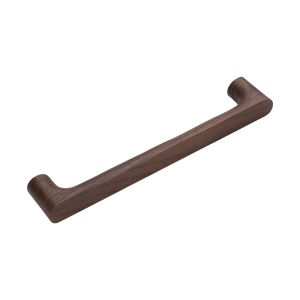 Maner din lemn pentru mobilier, model Skala, distanta dintre gauri = 96 | 160 | 256 mm, finisaj nuc - Img 2