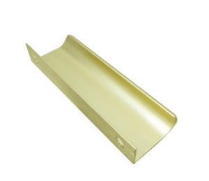 Maner metalic pentru mobilier, model Attis, Lungime totala = 50 | 120 | 200 | 300 | 400 | 1200 mm, finisaj auriu mat - Img 4