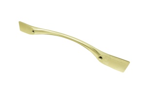 Maner metalic pentru mobilier, model Tara, distanta dintre gauri = 128 | 192 mm, finisaj auriu mat - Img 3