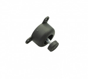  Picior cescuta 3 prinderi aplicate, H=27 mm, finisaj negru