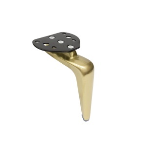 Picior model EPONA, H=165 mm, finisaj auriu periat
