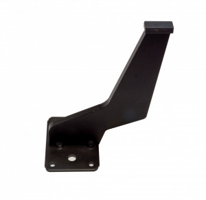 Picior mobilier tapiterie negru mat IRA 150 mm