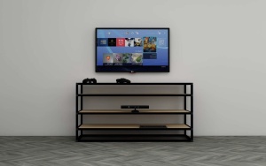 Profil 20x20 mm pentru sisteme de mobilier configurabil Puzzle, L=3000 mm, finisaj negru - Img 3