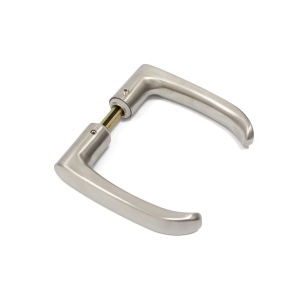 Set broasca si maner pentru usa din sticla 10-12 mm, model NEXA, simetrica, finisaj inox - Img 5