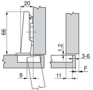 BALAMA BLUM CLIP APLICATA 71M2550 - Img 3