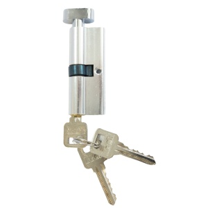 Pachet broasca Y50/50/38 reversibila pentru usi interioare si cilindru 68 mm centrat tip fluture, nichelat - Img 3