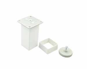 Picioare model KARE, finisaj alb - Img 3