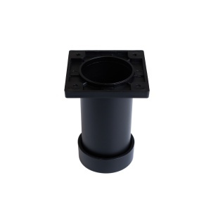 Picior mobilier reglabil din plastic FILO, finisaj negru, 50 / 80 / 100 mm - Img 3