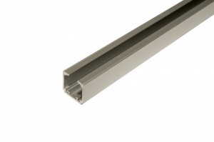 Sina superioara pentru sistem E-SPACE, L=2500 mm, finisaj aluminiu - Img 1