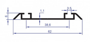 Sine duble inferioare pentru sistem SCIVO 80 - Img 5