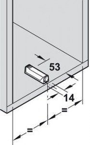 TIP-ON PLACUTA ADAPTARE GRI VARIANTA SCURTA 956.1201 - Img 3