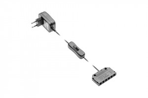 TRANSFORMATOR CU INTRERUPATOR TIP BUTON PENTRU LED 12W LD-ZWND12-10