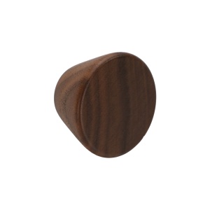 Buton din lemn pentru mobilier, model Skala, Ø40x25 mm, finisaj stejar natur | nuc - Img 6