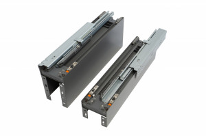 Cos jolly Preciso, laterale metalice tip box, pentru corp de 150 | 200 mm, finisaj antracit - Img 5